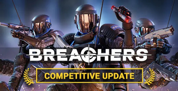 Breachers Game Title Banner