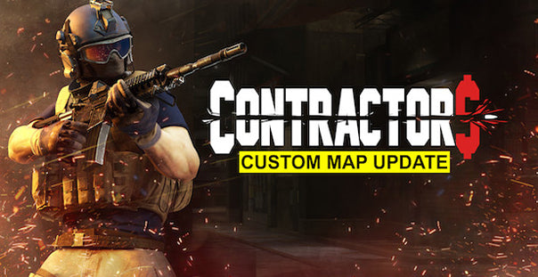 Contractors VR Game Title Banner