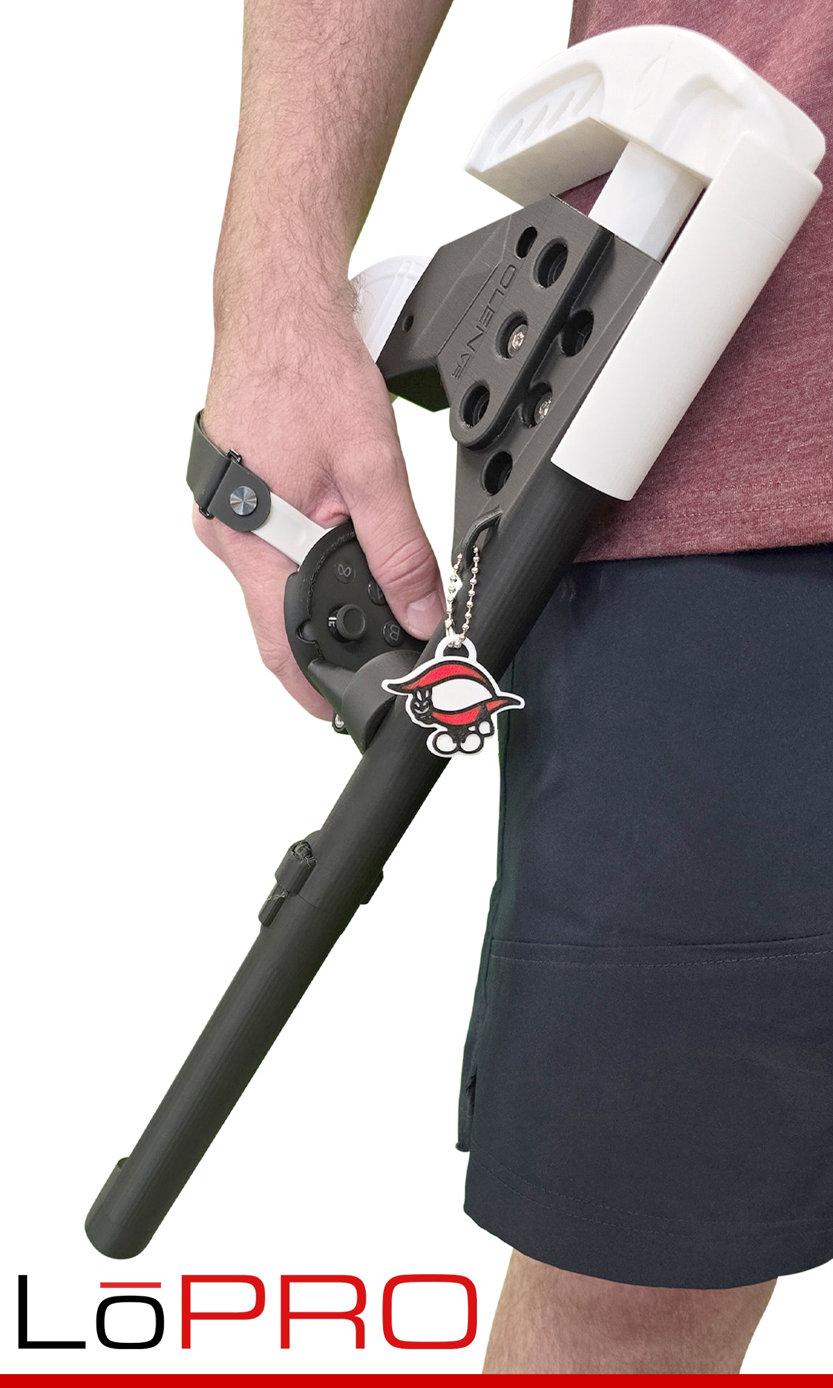 The Asset VR Gun Stock with Meta Quest 3 Controller Attached