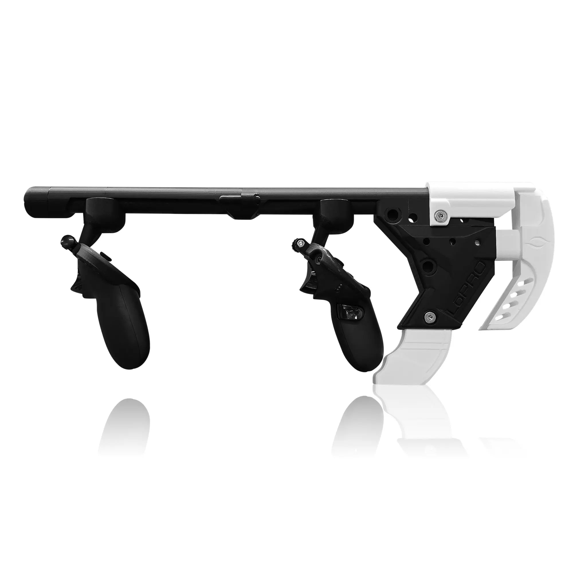 LoPRO VR Gun Stock Quest Pro Onyx Colorway Ghost Butt Colorway