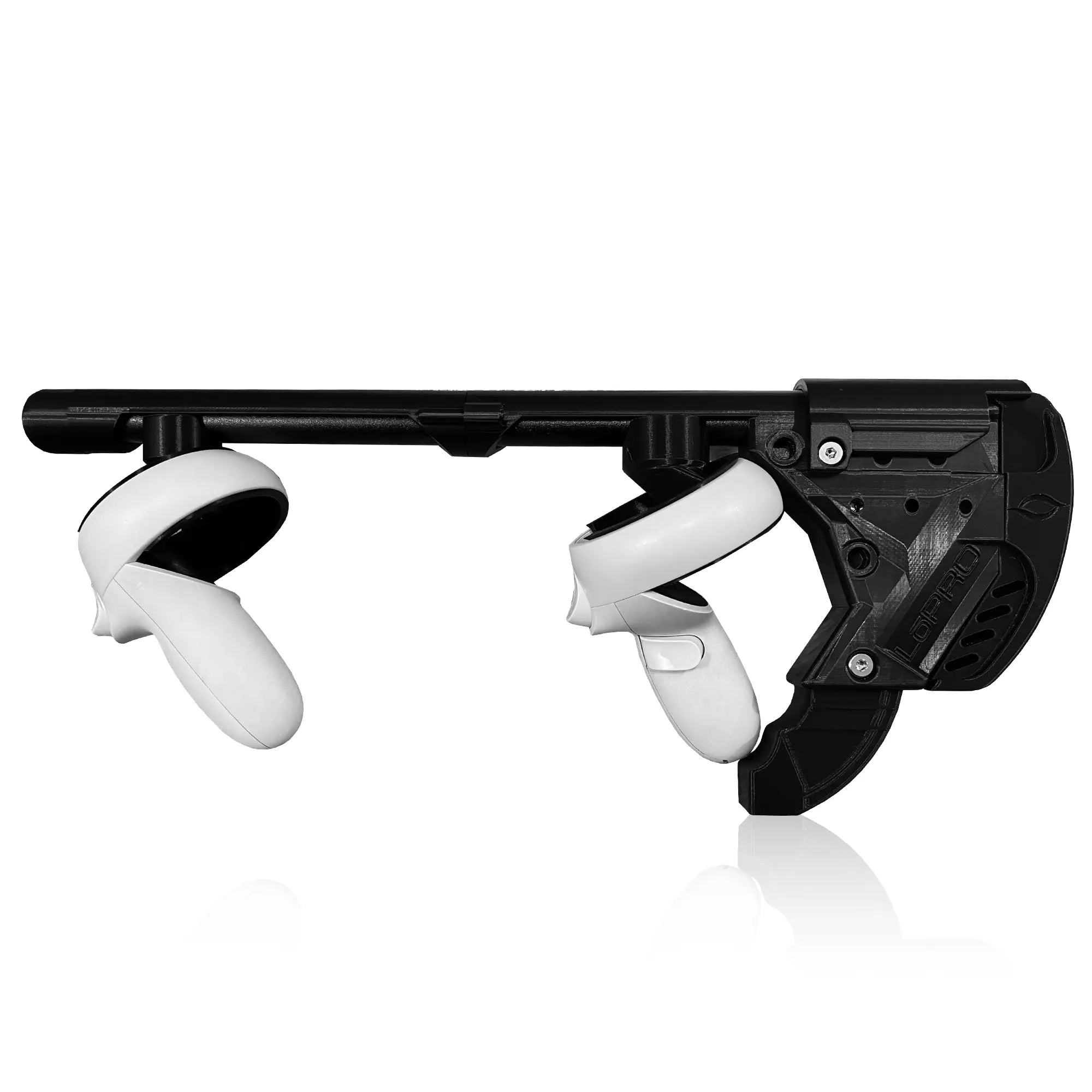 LoPRO VR Gun Stock Quest 2 Onyx Colorway Onyx Butt Colorway