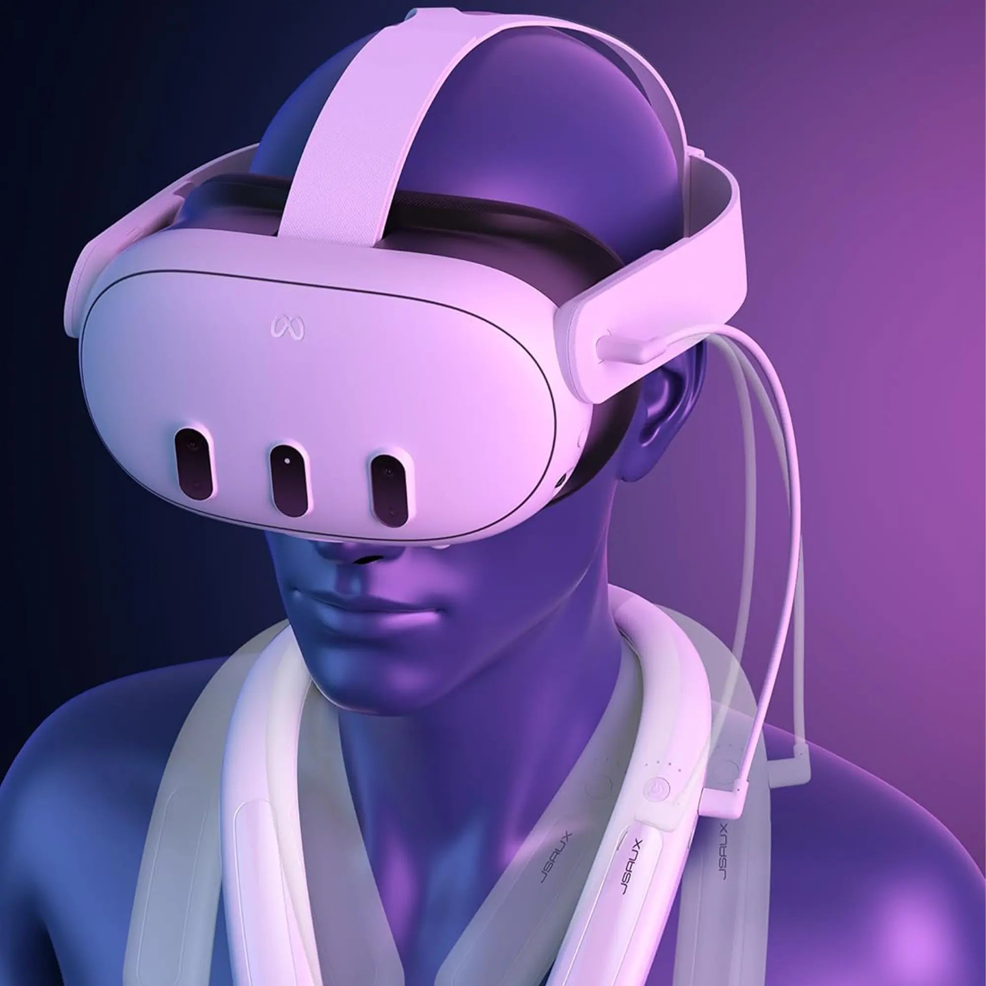 Wearable Neck Battery Pack Adjustment