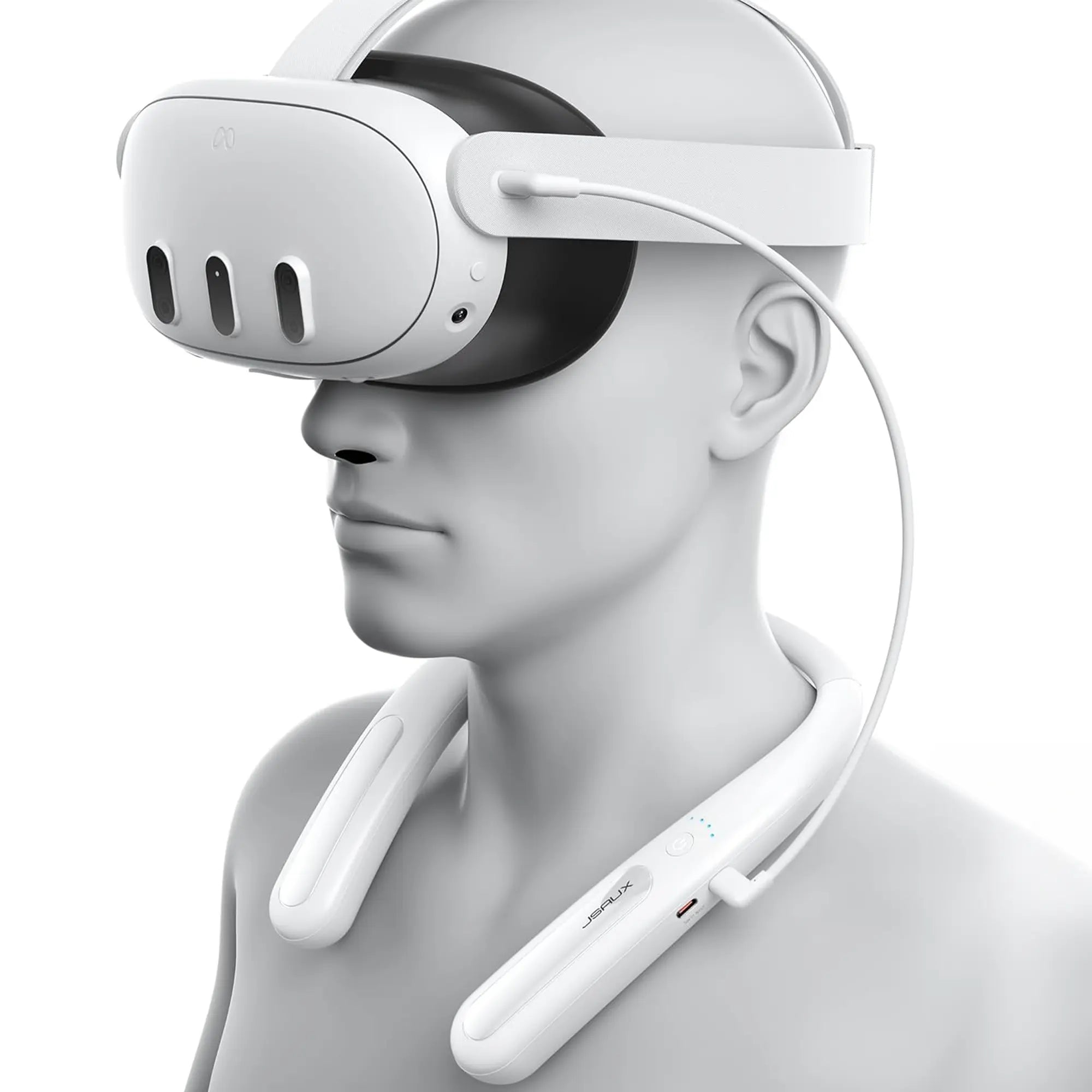 Wearable Neck Battery Pack on Display