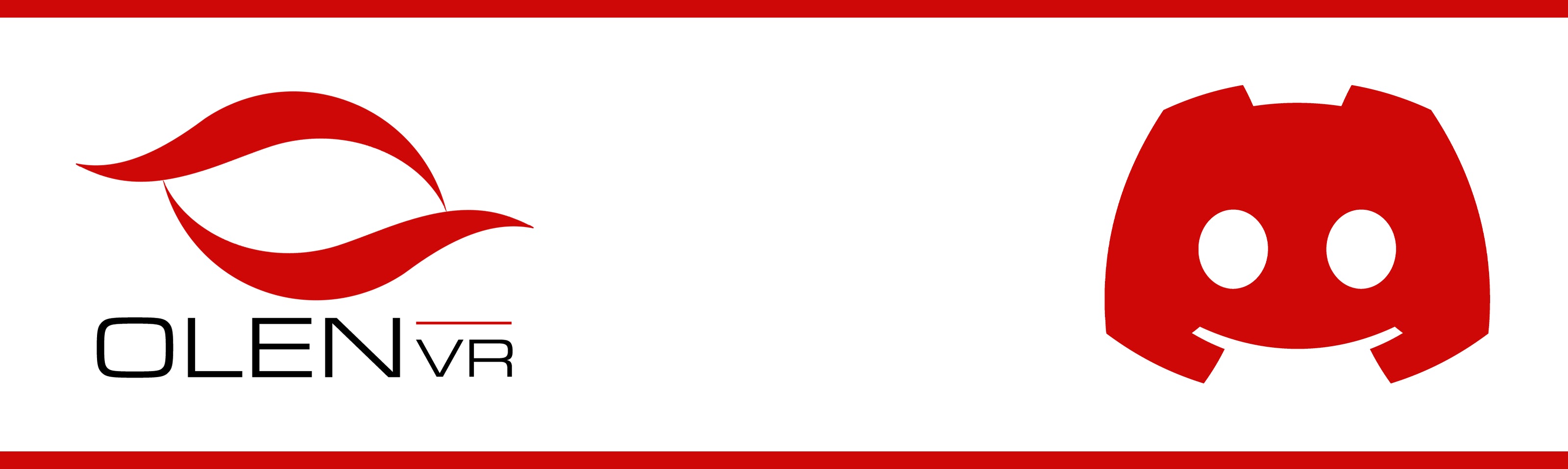 Olen VR and Discord Logo Banner