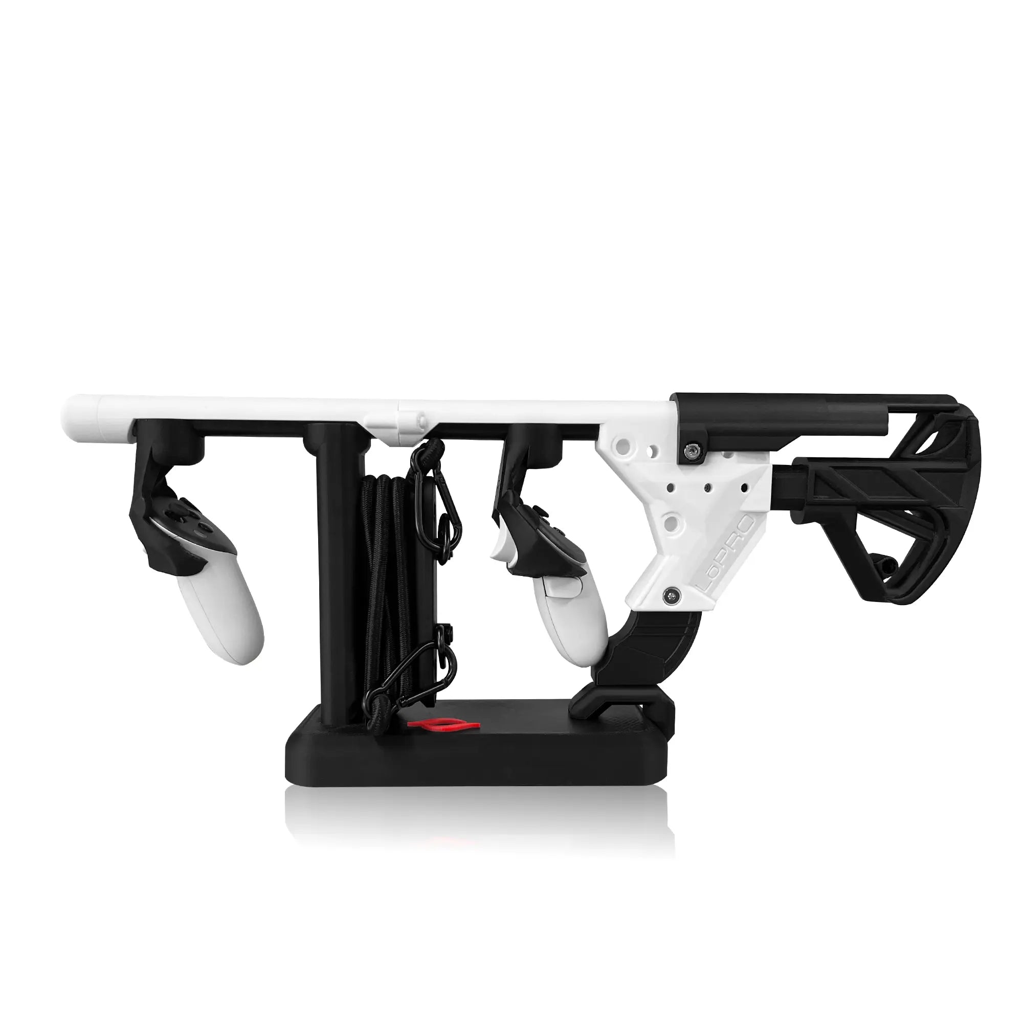 Olen VR Hybrid VR Gun Stock Stand Plain Black with Stock Attached