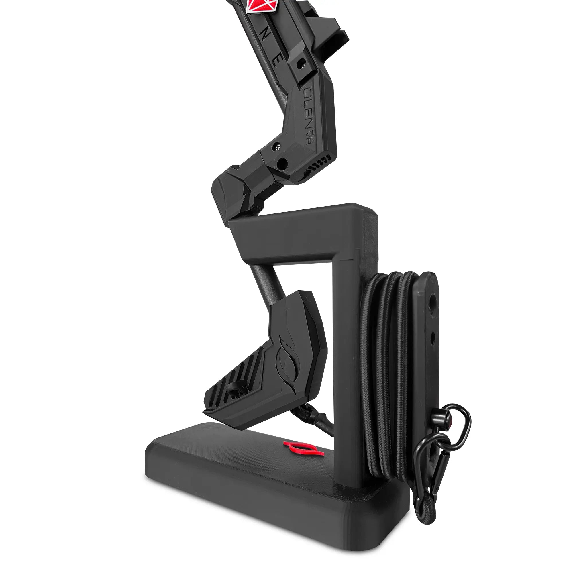 Olen VR SPINE VR Gun Stock Stand Plain Black Side View