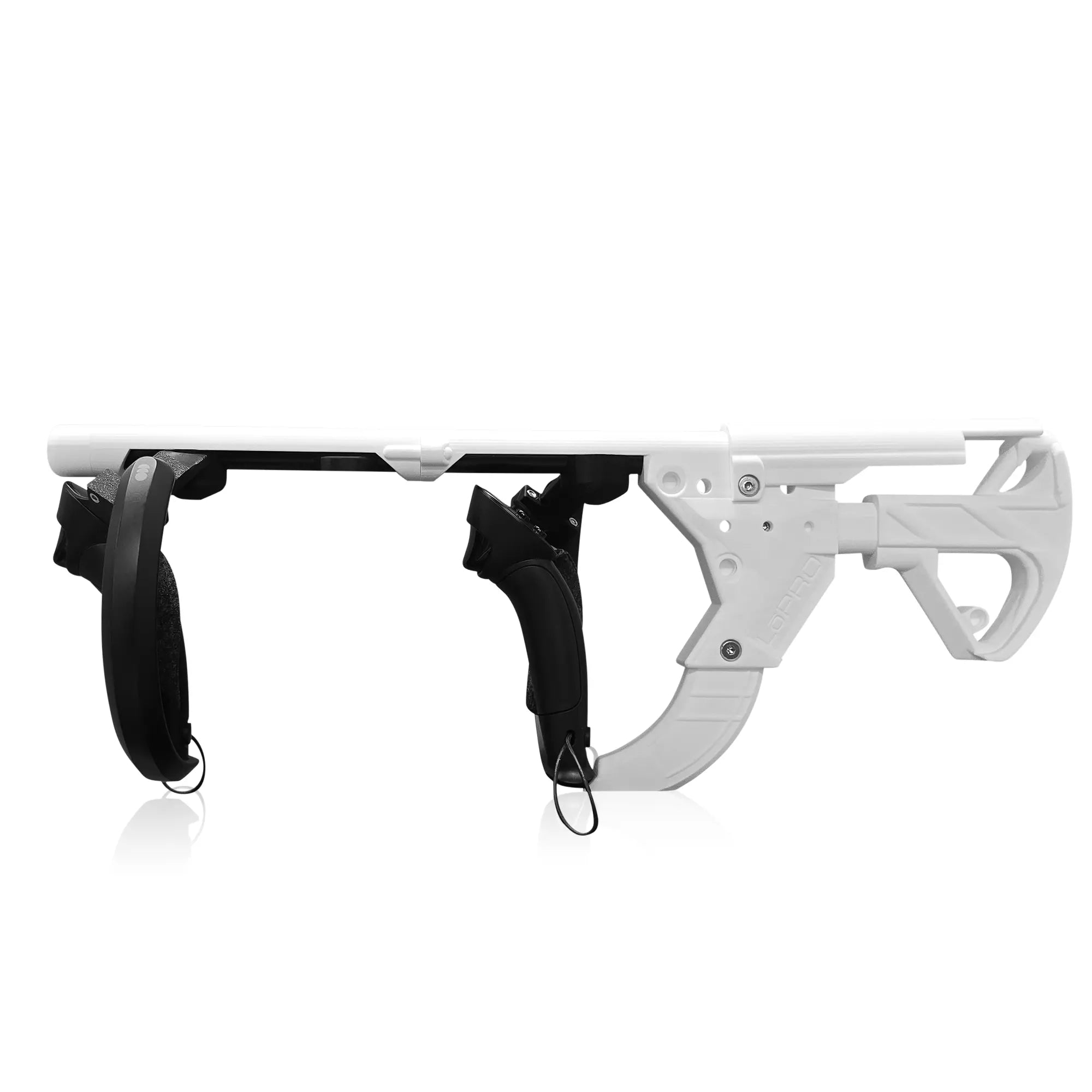 LoPRO Extended Edition VR Gun Stock Valve Index Ghost Colorway Ghost Extension Colorway