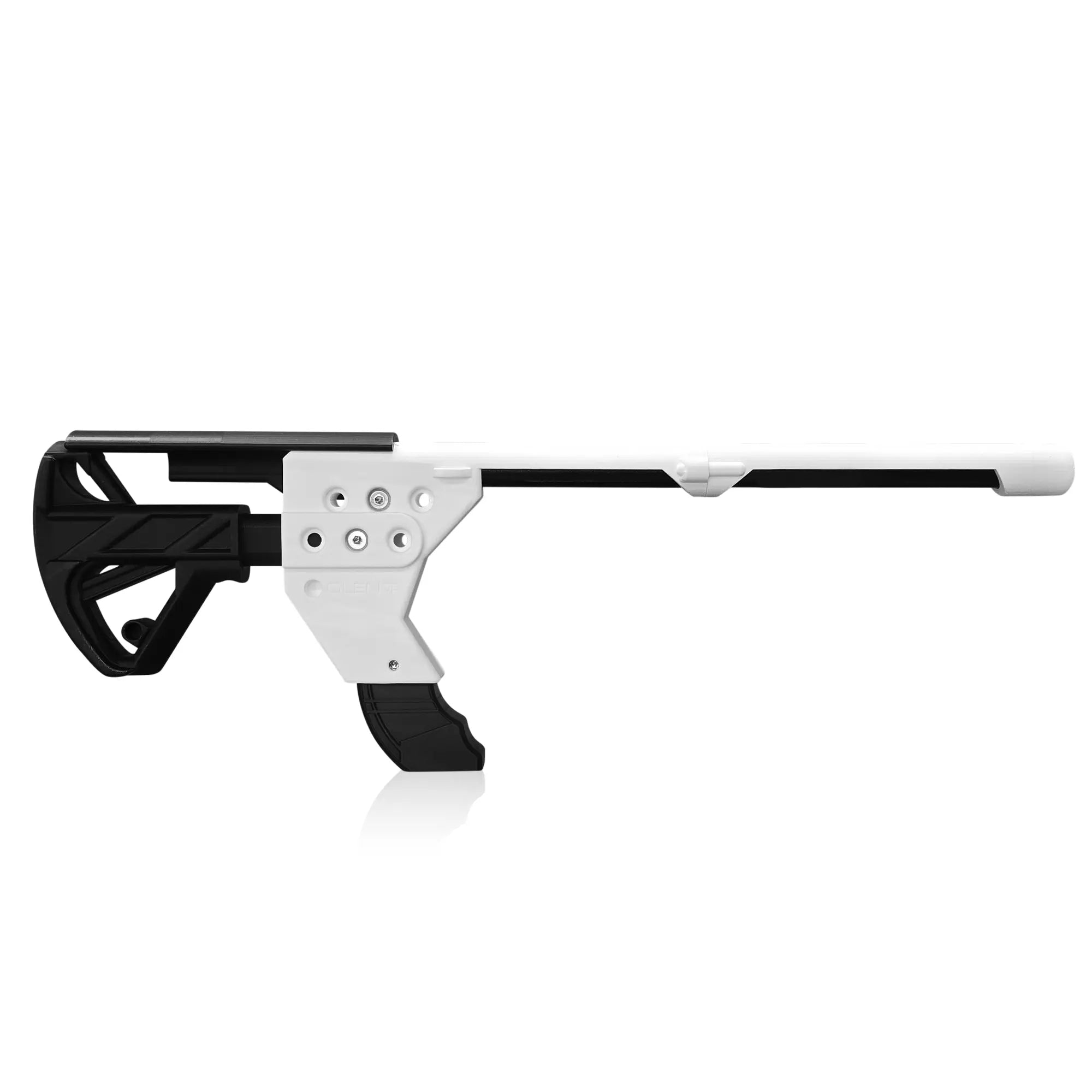 LoPRO VR Gun Stock Ghost Colorway with Butt Extension Onyx Colorway