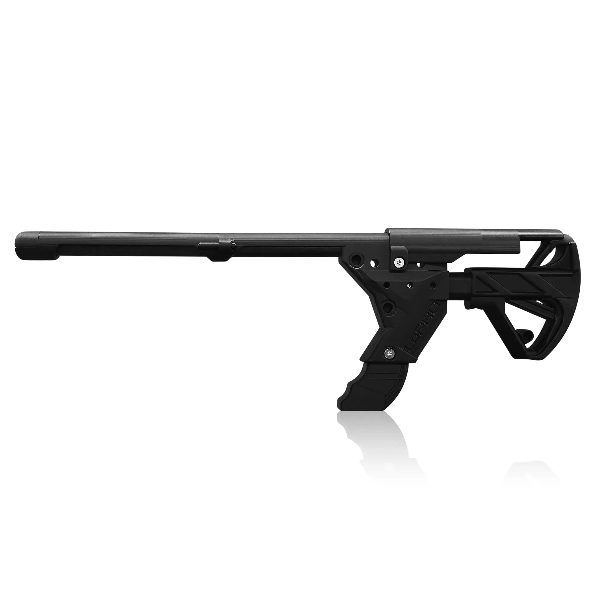 LoPRO Extended Edition VR Gun Stock Onyx Colorway Onyx Extension Colorway