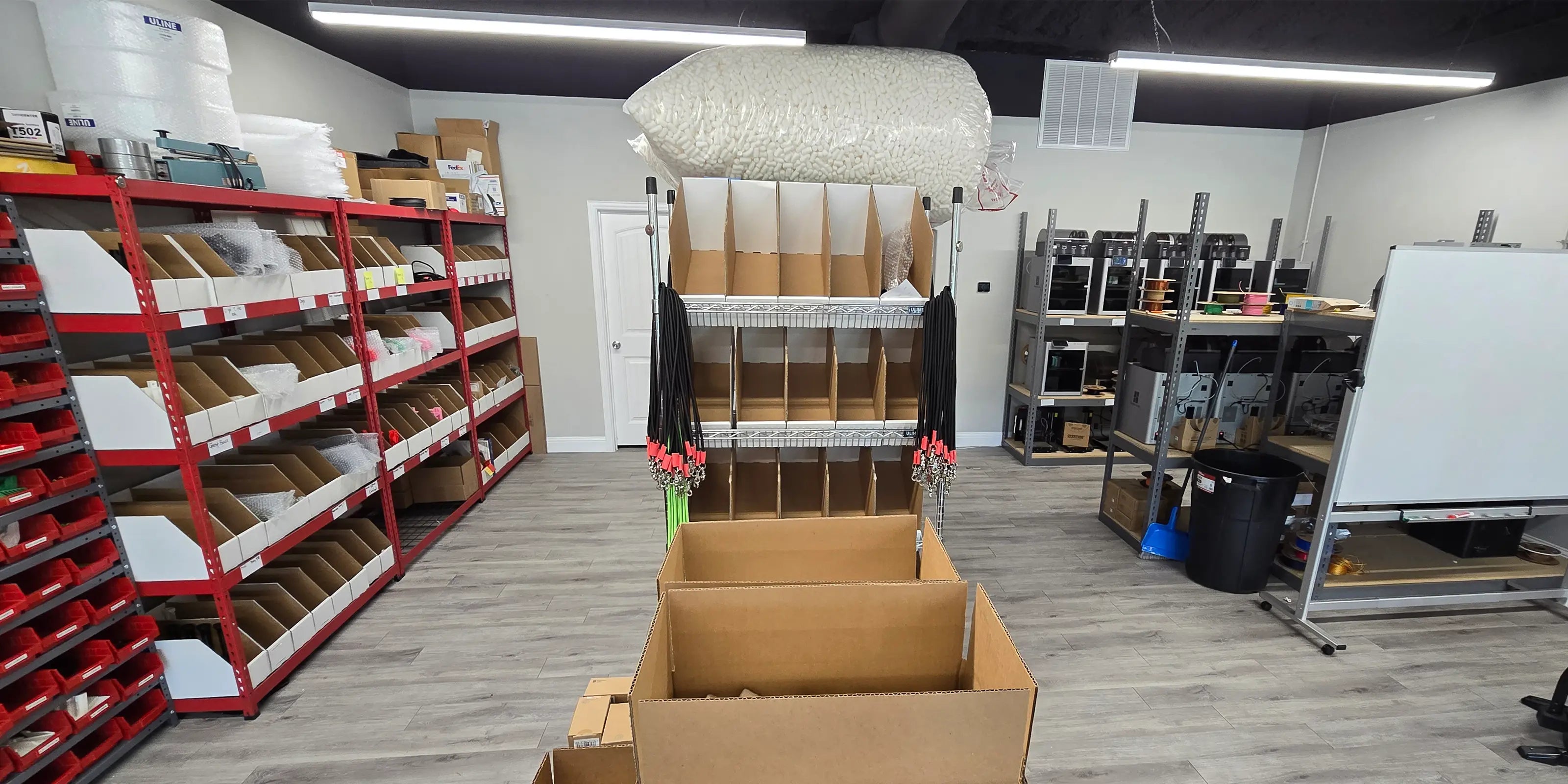 Olen VR Storage and Manufacturing