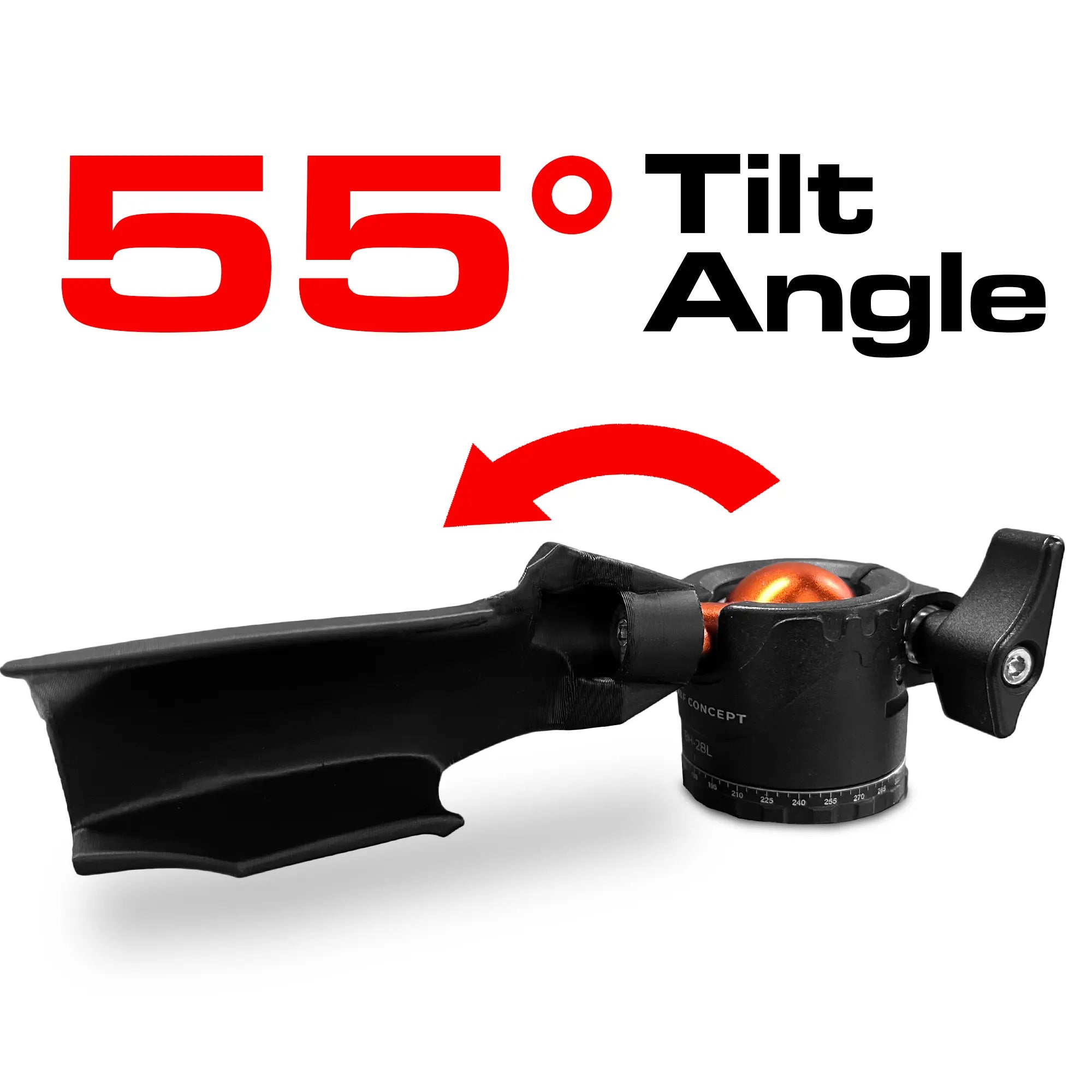 The Asset FTJ Modular part showing degree of adjustability