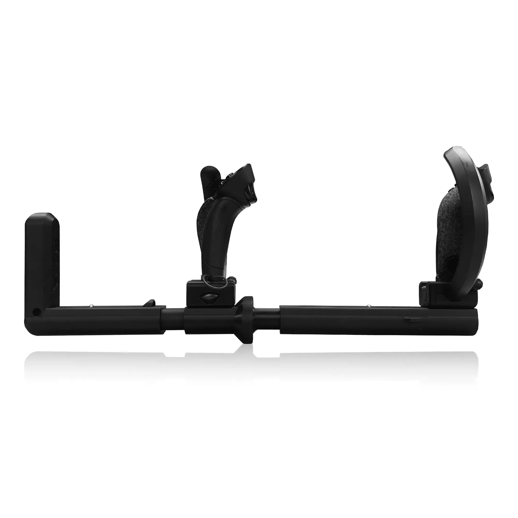 SBS Edition Asset VR Gun Stock in Onyx with Valve Index Controllers Attached