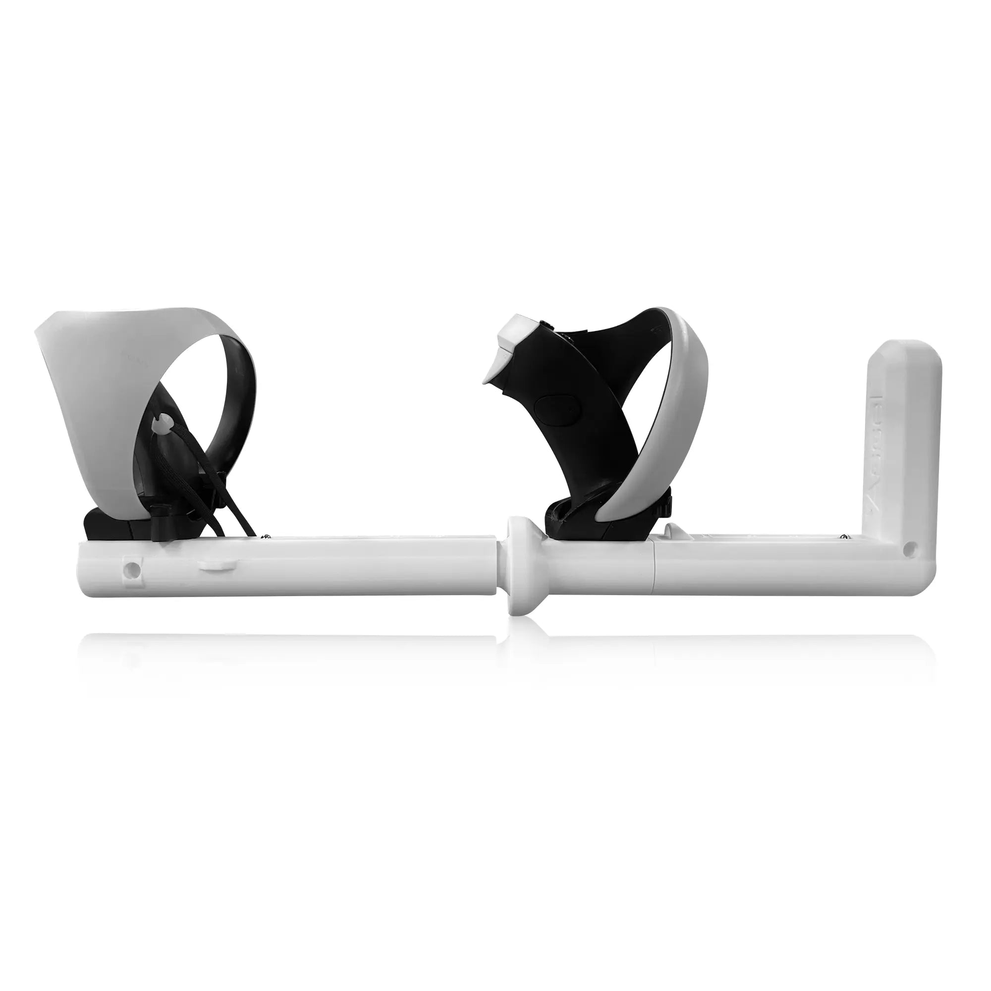The SBS Asset VR Gun Stock for PSVR2 in Ghost Colorway