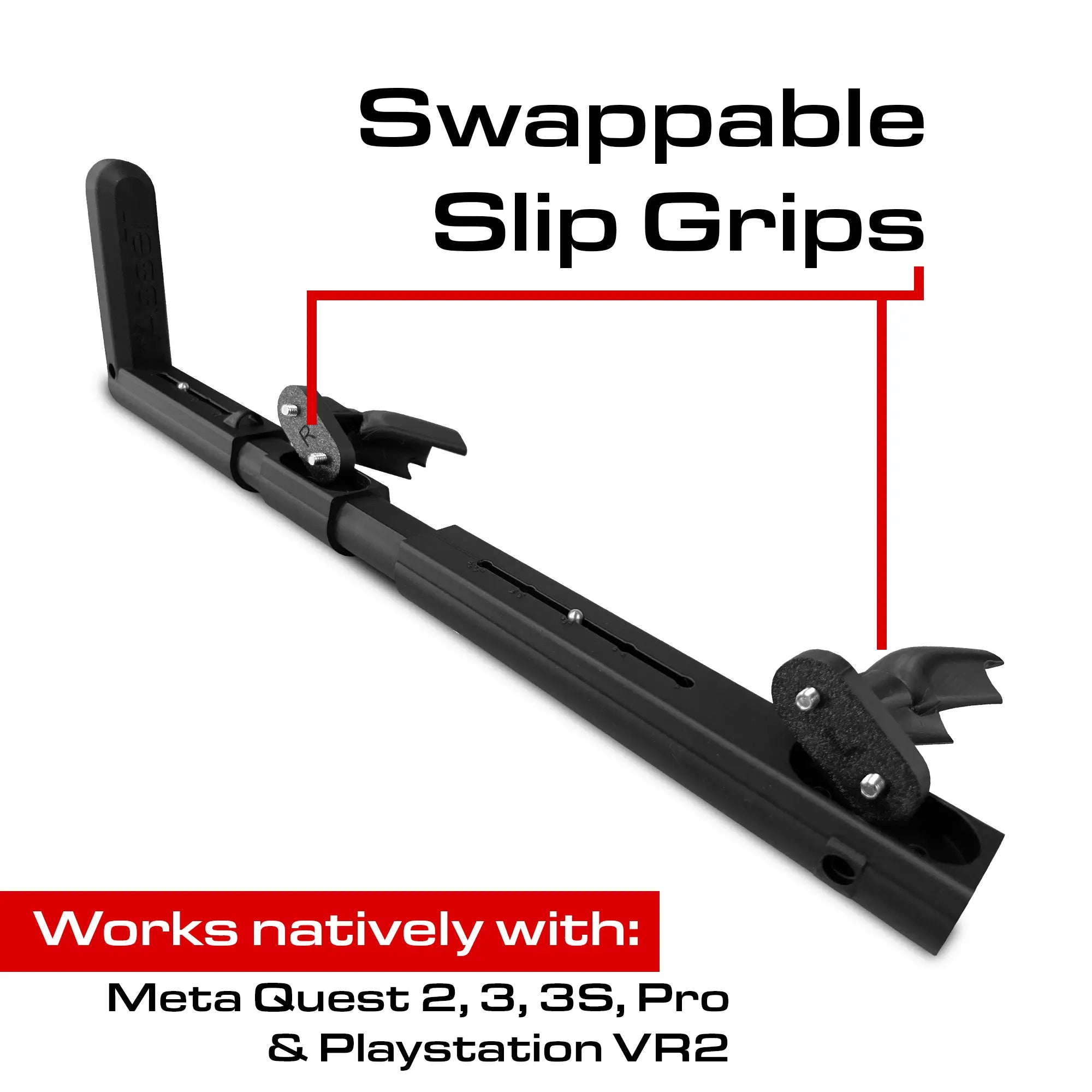 The SBS Asset VR Gun Stock Modularity and Compatibility Infographic