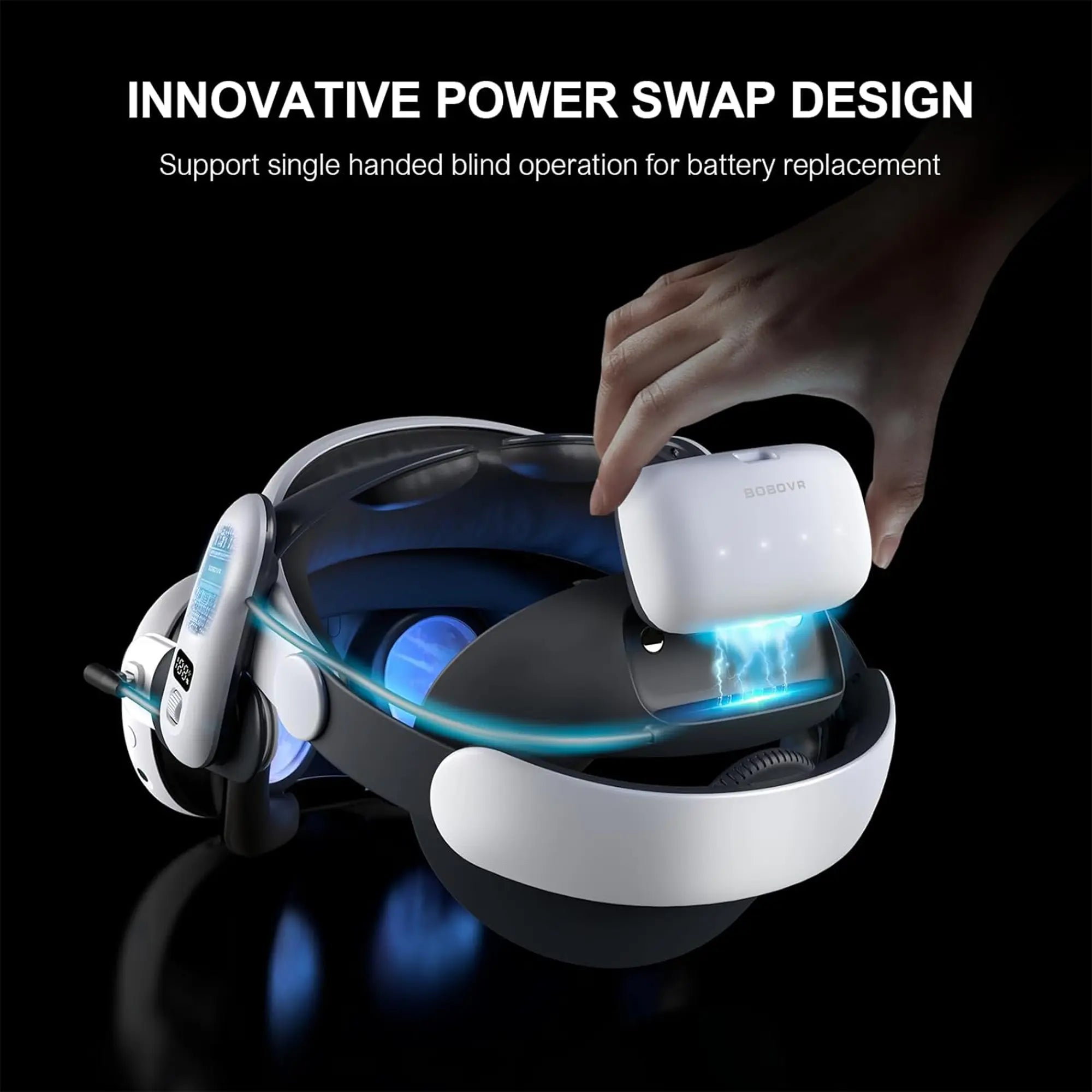 Bobovr S3 Pro Meta Quest 3 Battery Strap
